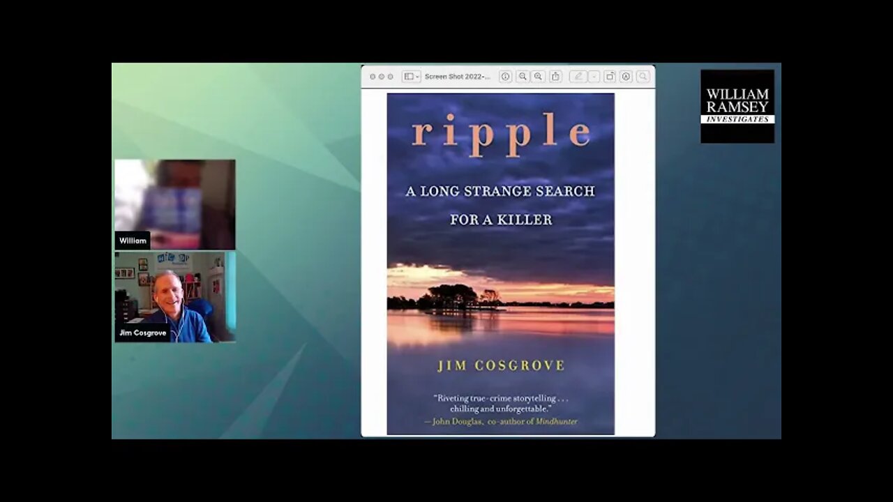 Ripple: A Long, Strange Search For A Killer with Author Jim Cosgrove