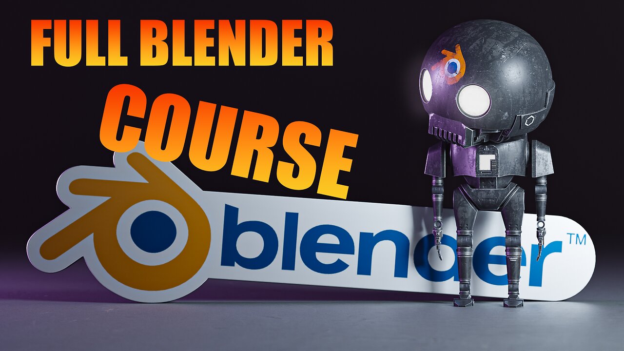 Learn how to create the k-2SO STAR WAR Robot using Blender