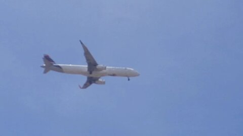 Airbus A321 PT-MXQ vindo de Guarulhos para Fortaleza