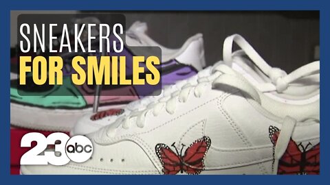 'Sneakers for Smiles' fuses artistry, fashion, and purpose