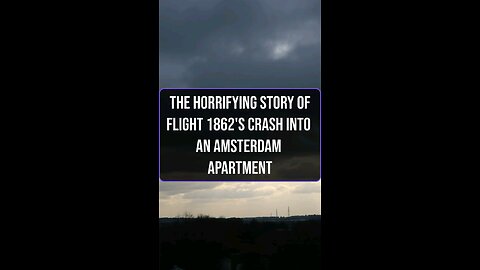 1992 Amsterdam Plane Crash: A Tragedy That Shook the World"