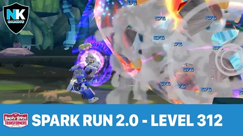 Angry Birds Transformers - Spark Run Series - Level 312 - Featuring Mirage