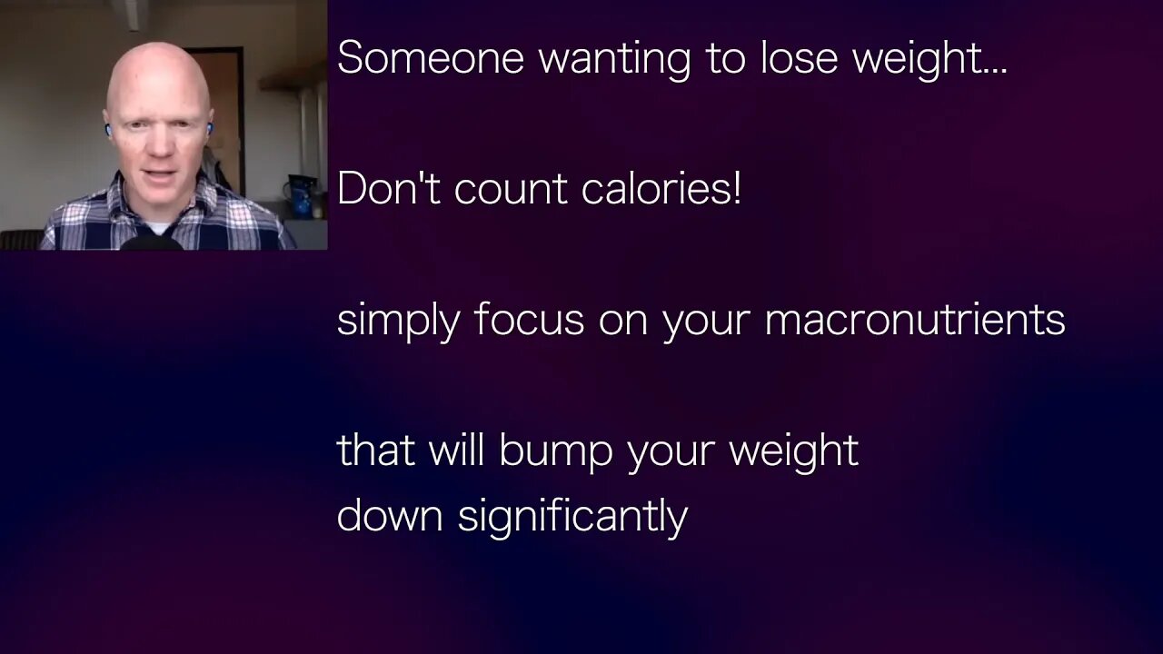 Ben Bikman 6 of 6: Counting calories is a wornout approach to fat loss that leads to failure