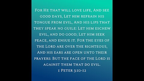 KJV Psalms Chapter 6