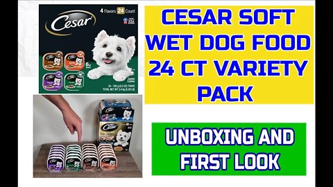 My Dog LovesThis Brand - Cesar 24 Ct Variety Pack