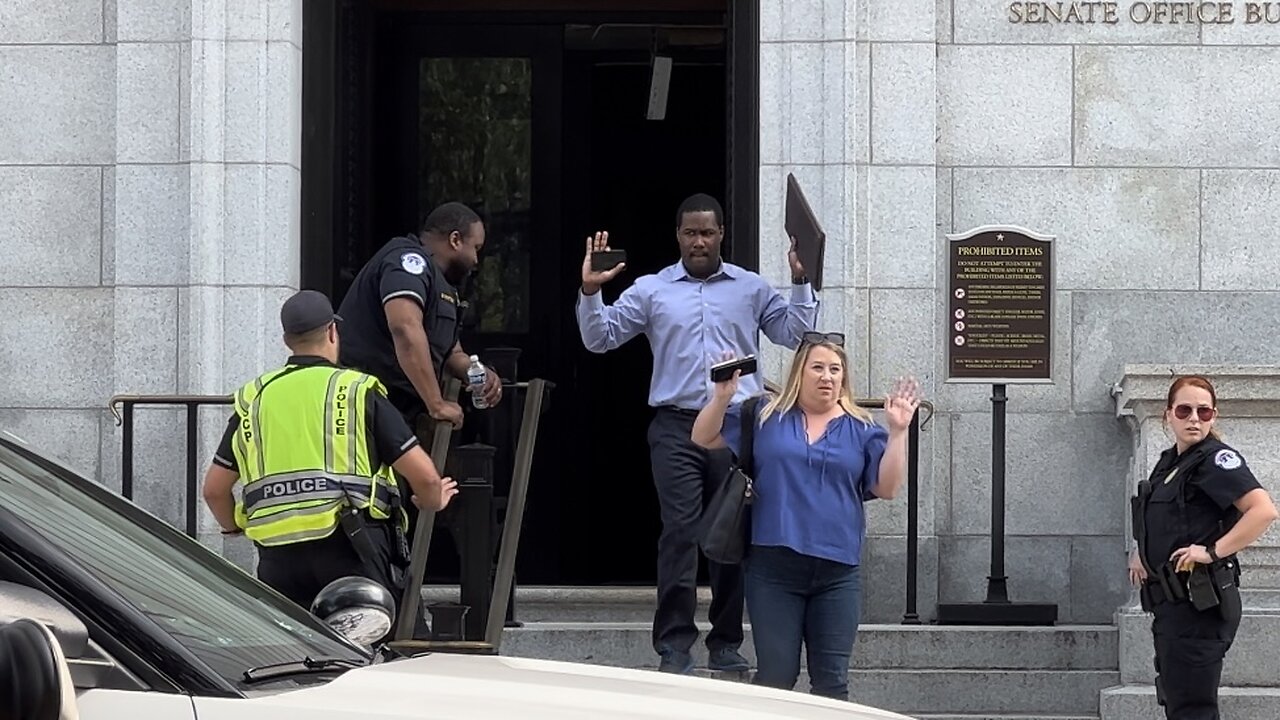 Evacuation of Senate Office Buildings After False Active Shooter Report