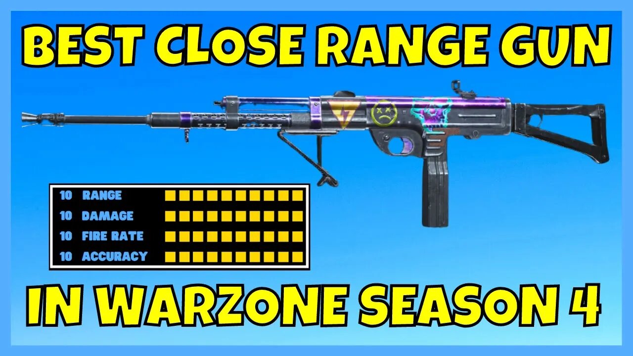this is the CLOSE RANGE META Warzone Season 4 Reloaded 😲