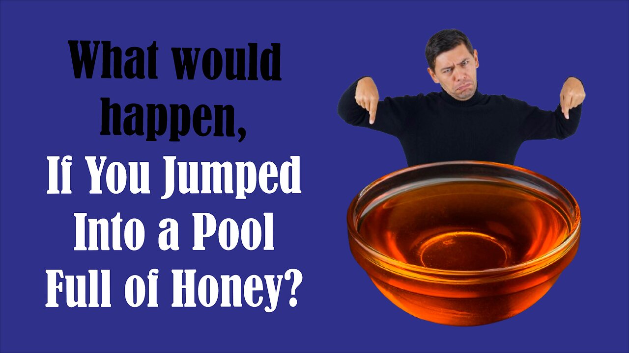 What Would Happens, If You Jumped Into a Pool Full of Honey?#shorts#skw