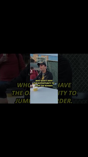 Jumping The Border Is NOT Immigration