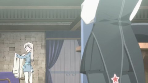 Strike Witches 2 - Eila and Sanya arguing