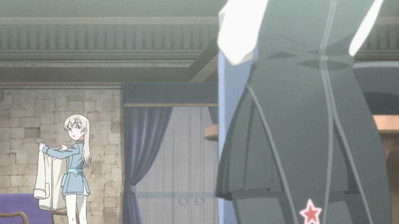 Strike Witches 2 - Eila and Sanya arguing