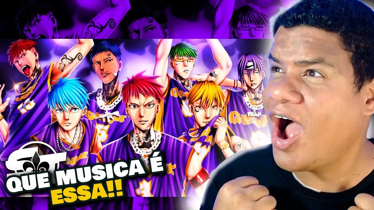 INSANO! Style Geração Milagrosa (Kuroko No Basket) | React Anime Pro