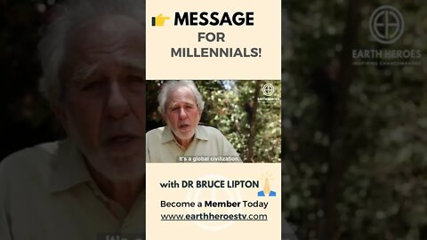 Message for Millennials!