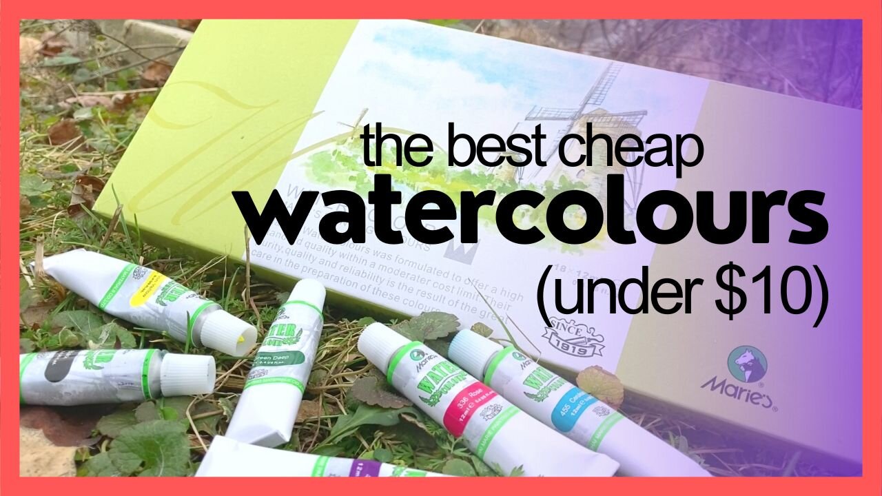 Testing Marie's Watercolours: The Best Budget Paints? (Under $10)