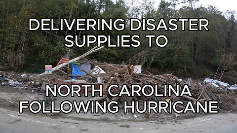 Hurricane Disaster Supply Delivery to North Carolina
