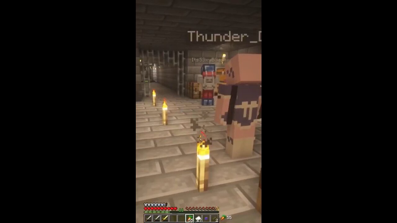 She speaks Minecraft Villager