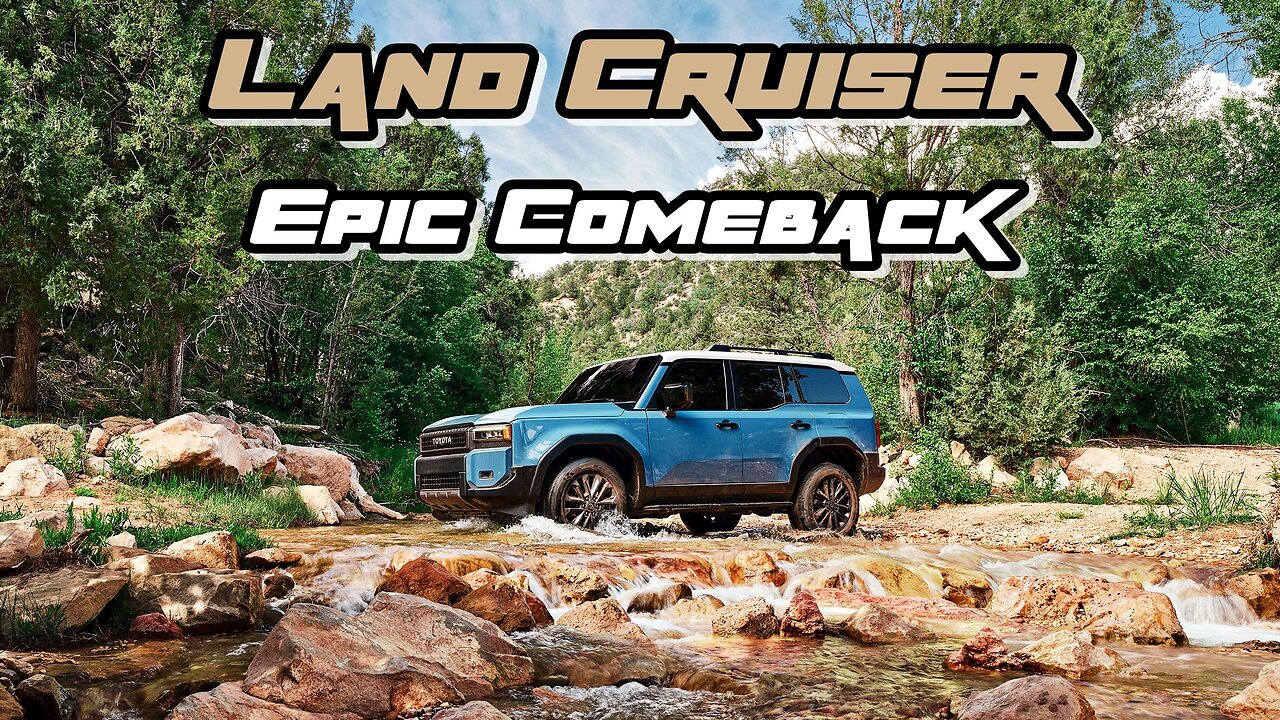 2024 Toyota Land Cruiser Epic Comeback! | Unleashing the Beast Adventurous Review