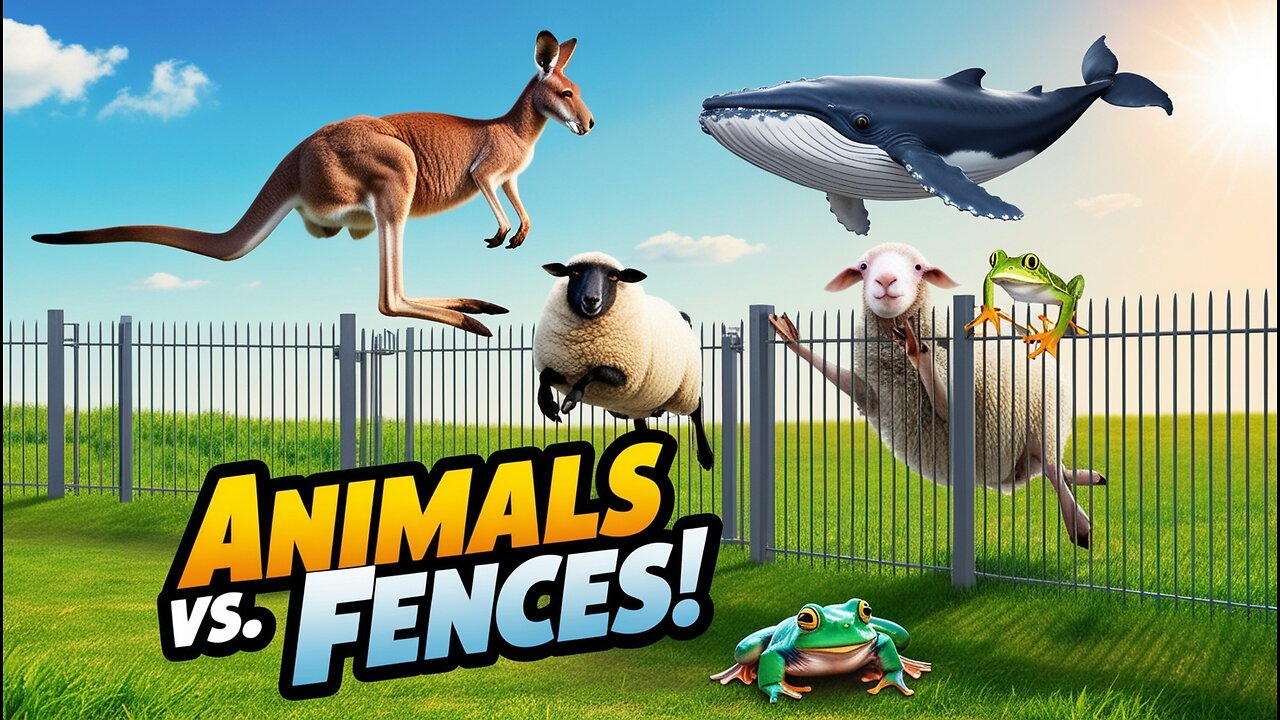 Animals vs. Fences: Who Did It Best? 😂🐾