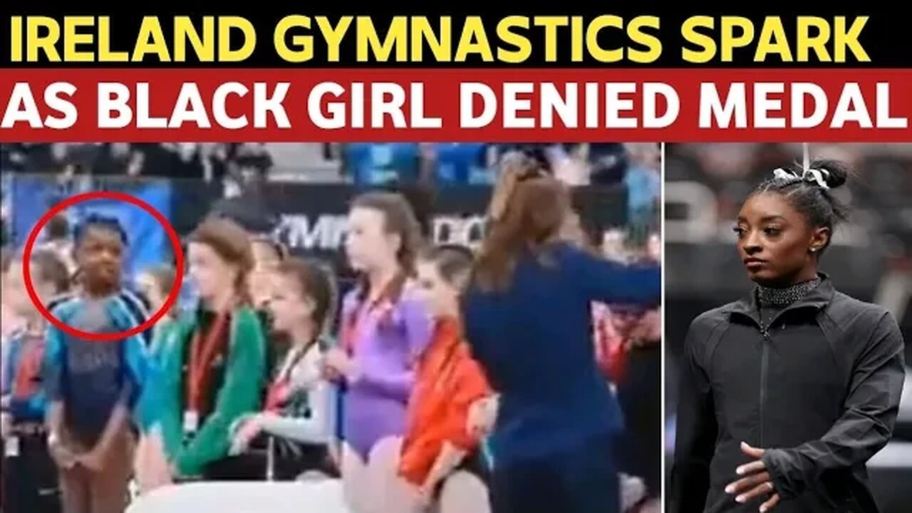 Little gymnastic girl was left hanging for being black?