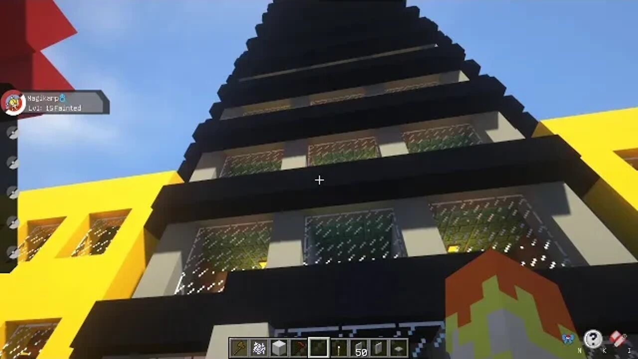 Minecraft Pokemon World: Silph Co. Tower Continue