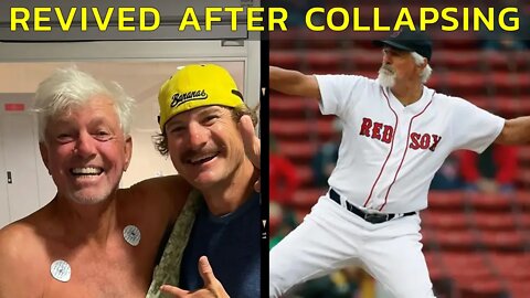 LEGEND REVIVED AFTER COLLAPSING DURING GAME