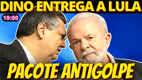 Flávio Dino entrega a Lula 'Pacotão da Democracia'