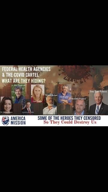 Federal Health Agencies & COVID Cartel: Sen Johson Plea4 WBs