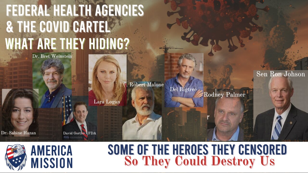 Federal Health Agencies & COVID Cartel: Sen Johson Plea4 WBs