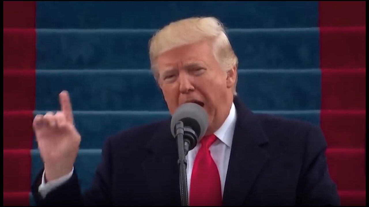 Trump's First Inauguration Speech 2017