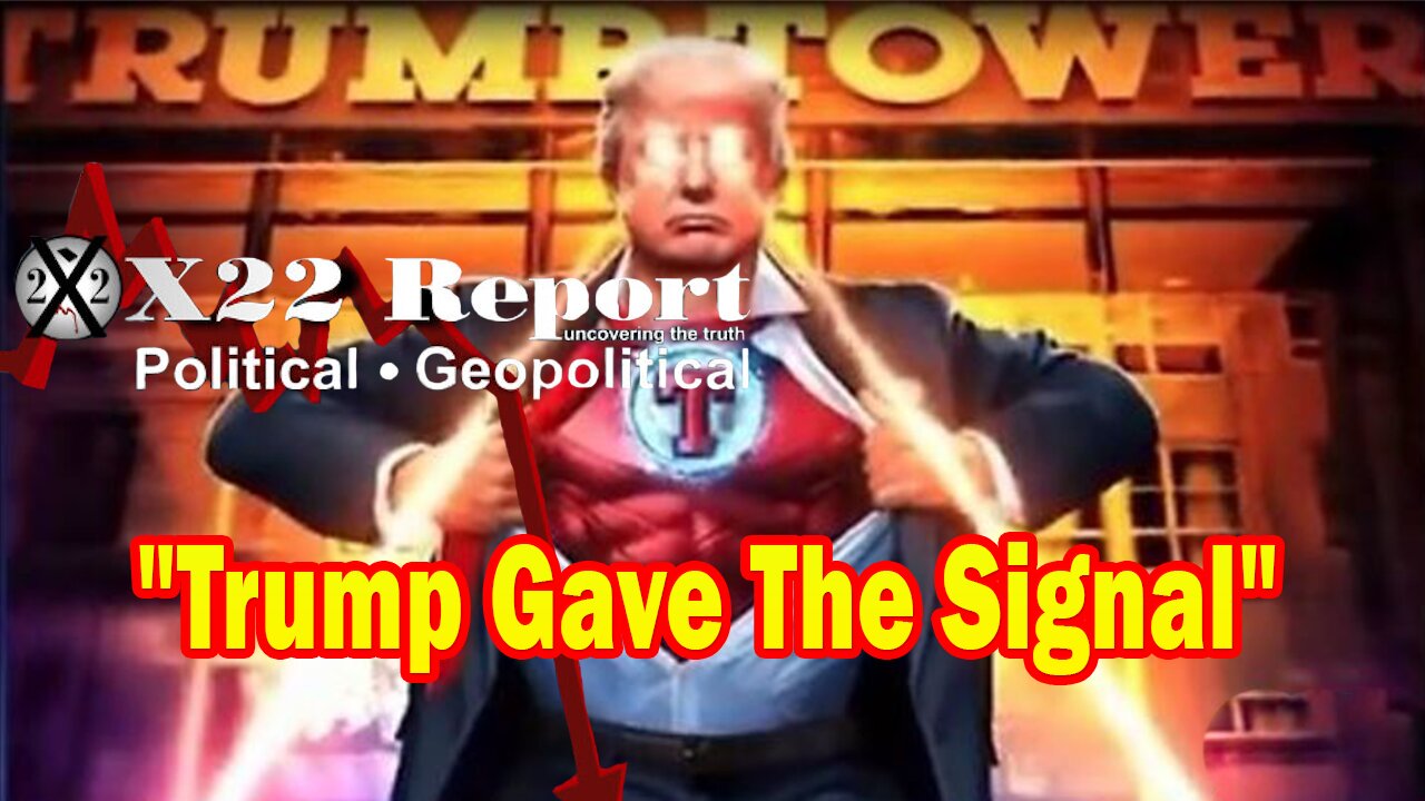 X22 Report HUGE Intel: Trump Gave The Signal Was This The Shot Heard Around The World, Hoax