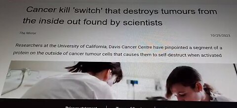 CANCER KILL SWITCH FOUND BY UCD RESEARCHERS - SEA VEGTABLES