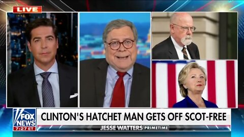 Russia collusion narrative was a 'dirty trick says Bill Barr