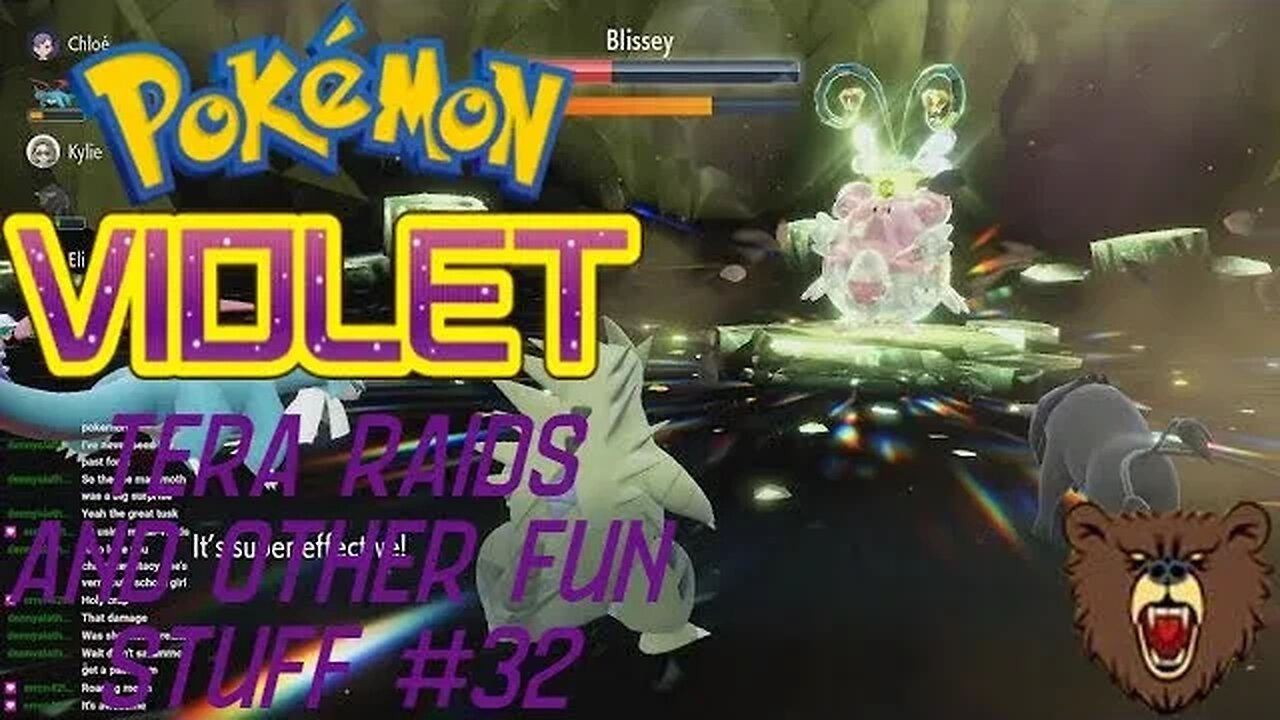 Terror Typhlosion/ Beautiful Blissey Tera Raids: Pokemon Violet Fun Stuff #32