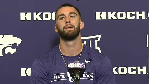 Kansas State Football | Skylar Thompson press conference following 35-31 loss to Arkansas State