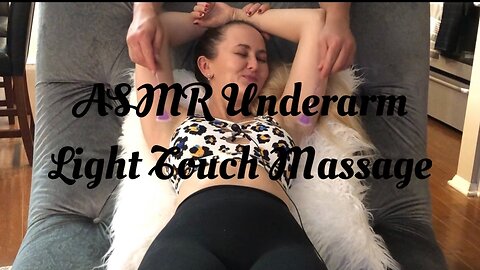 ASMR Sneak Peek Armpit Tickle for Relaxation!