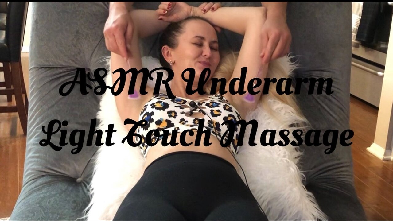 ASMR Sneak Peek Armpit Tickle for Relaxation!