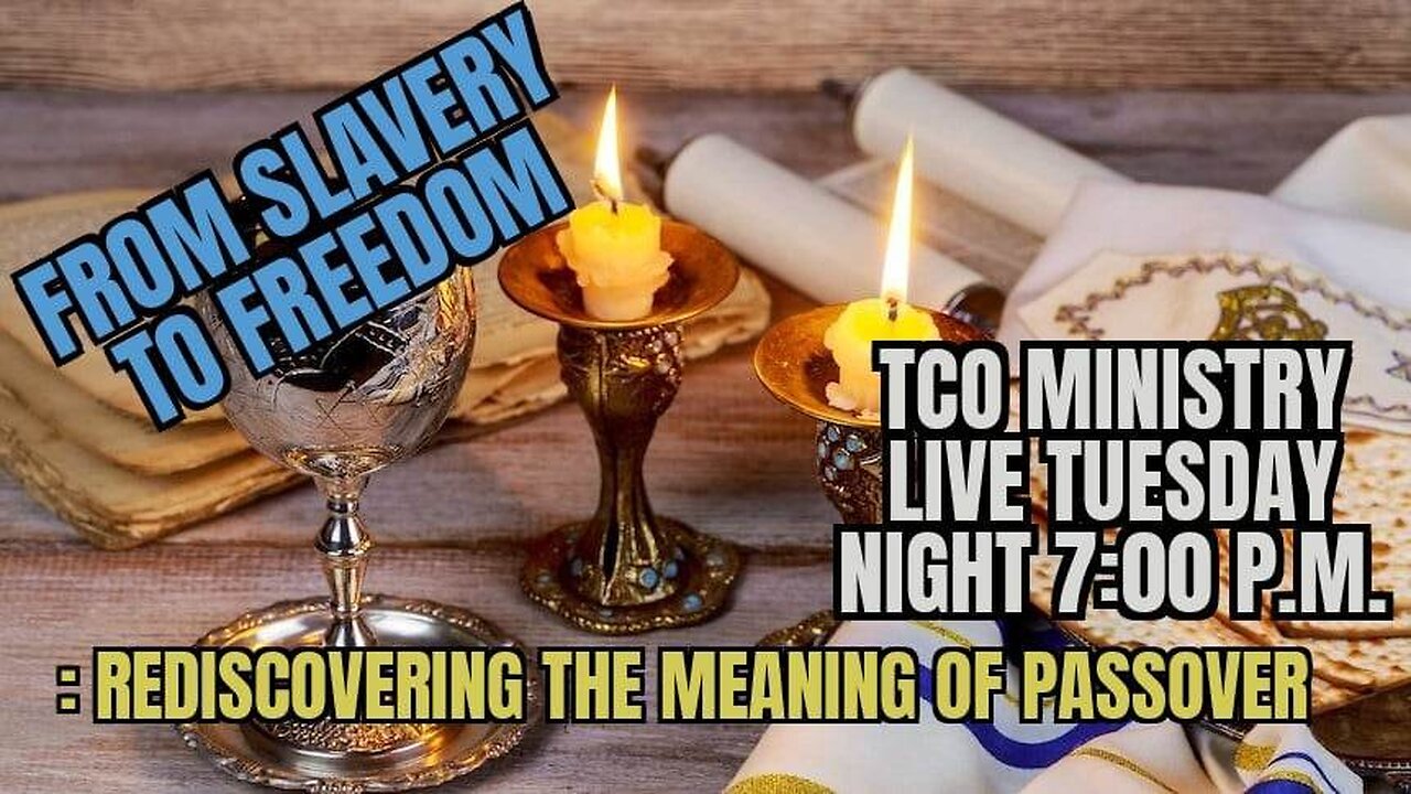 🤦‍♂️From slavery to freedom:✝🙏 Rediscovering the meaning of Passover🐑🐏