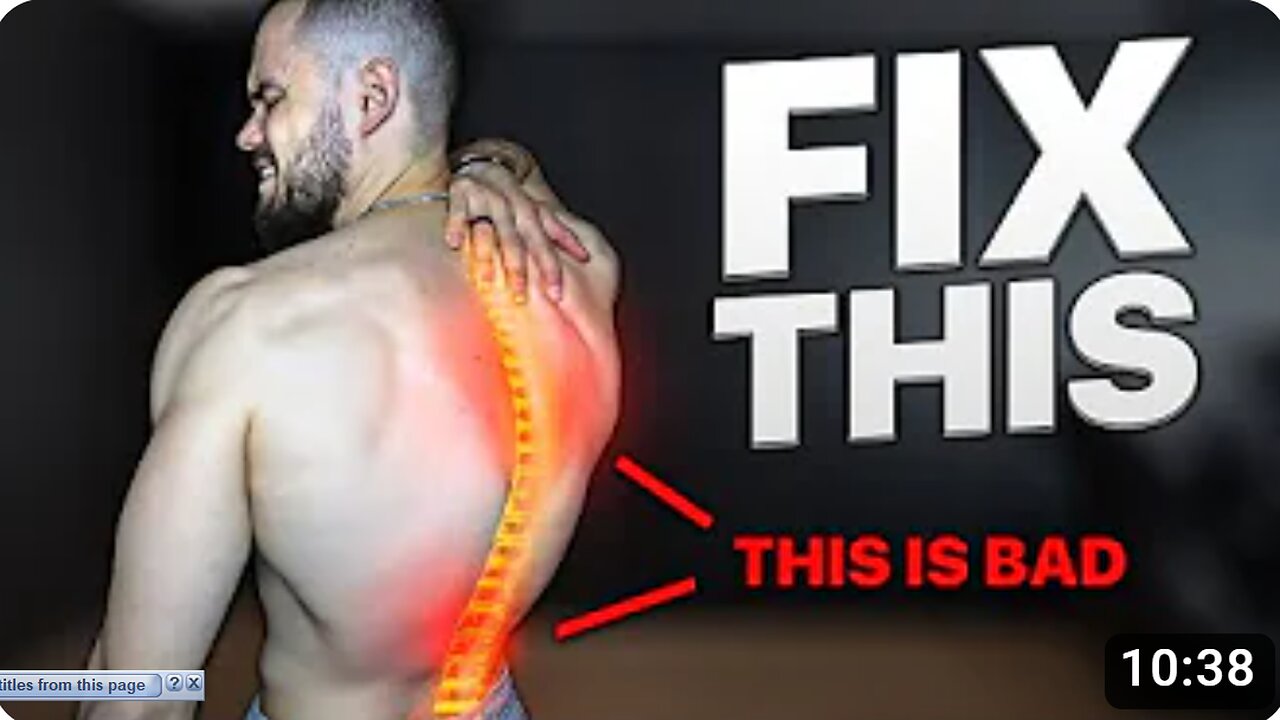 FIX your BROKEN POSTURE in Just 10 Min/Day.