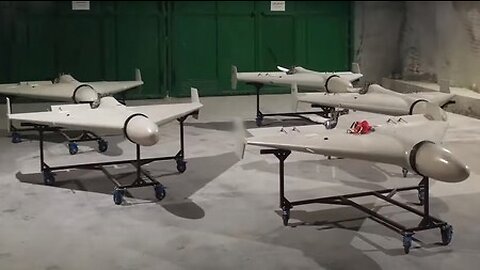 En toda Ucrania los rusos han lanzado drones kamikaze Geranios