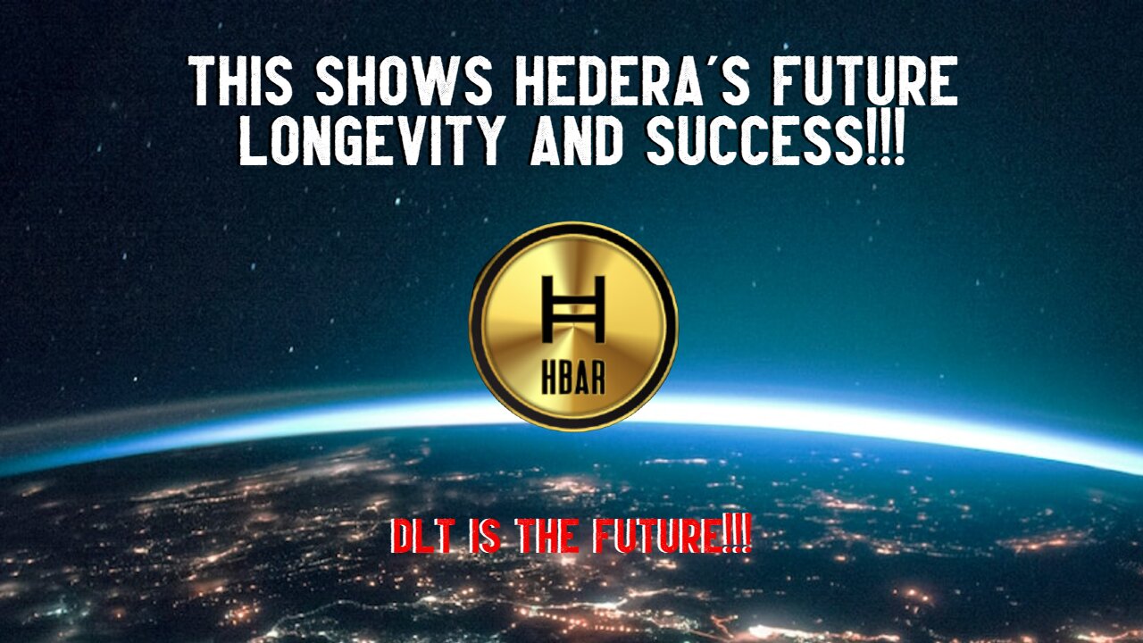 THIS Shows Hedera's Future LONGEVITY And SUCCESS!!!