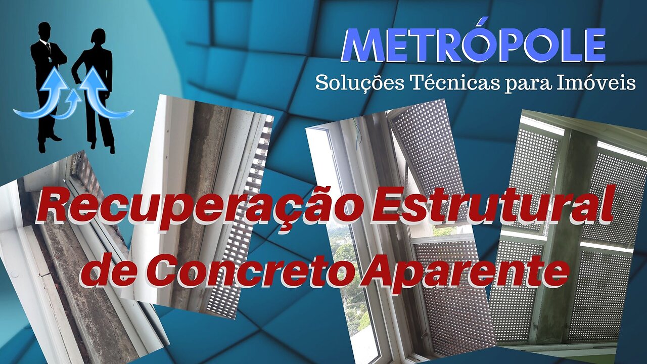 Recuperação de Concreto Aparente