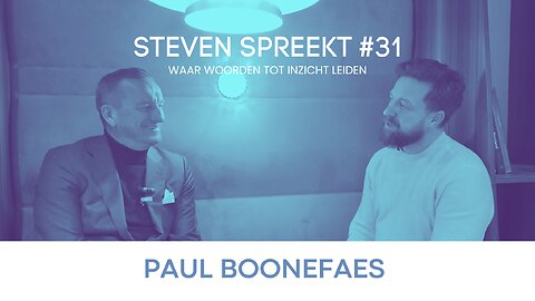 #31 Steven Spreekt met Paul Boonefaes
