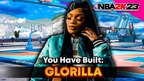 I PLAYED AS GLORILLA ON NBA 2K23 ( BEST FEMALE RAPPER )