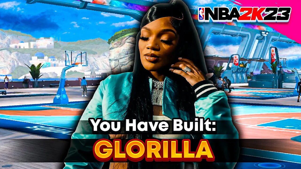 I PLAYED AS GLORILLA ON NBA 2K23 ( BEST FEMALE RAPPER )