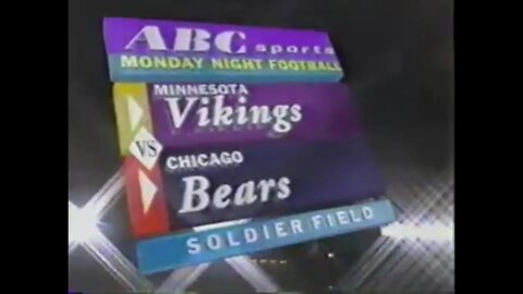 1992-11-02 Minnesota Vikings vs Chicago Bears