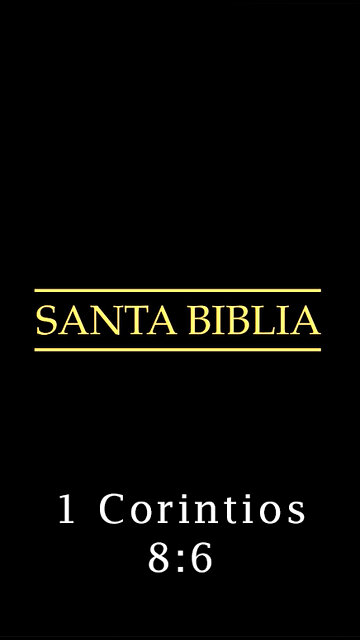 1 Corintios 8:6