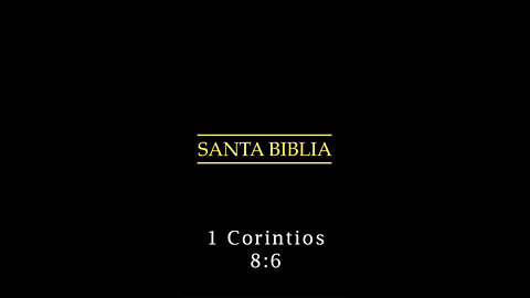 1 Corintios 8:6