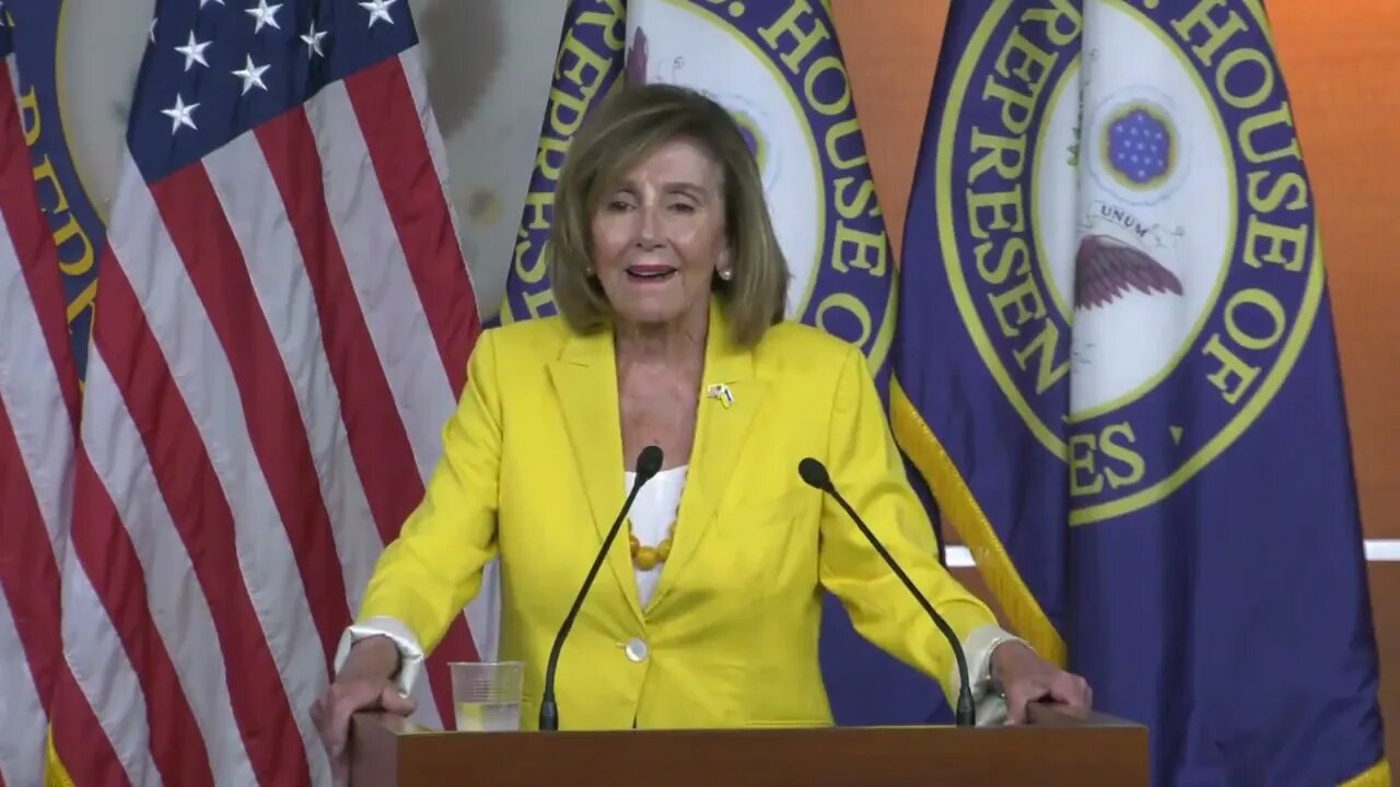 NEW - Pelosi says "no, absolutely not" and leaves when asked if her husband ever made stock