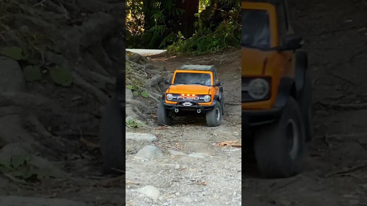 Rc Shocks So Smooth 😲😲You Won't Believe It's Stock🔥 #shorts #rccrawler #trendingshorts