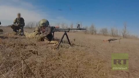 Special forces train volunteers who went to the front